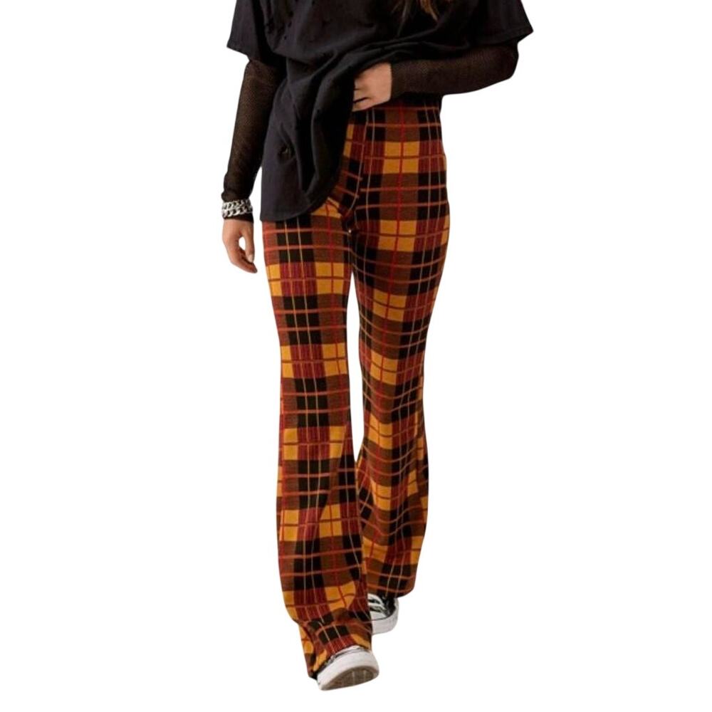 Urban Outfitters Bryn pull-on plaid pants - Size Small